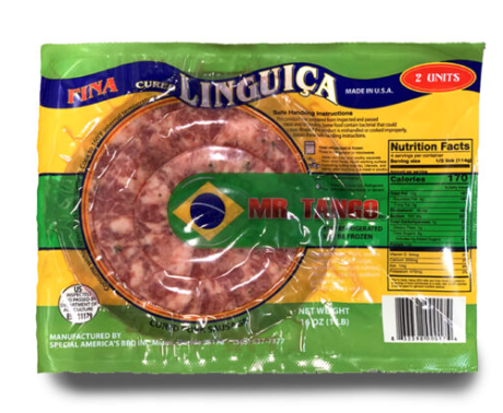 Brazilian grill sausage