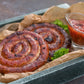 Brazilian grill sausage